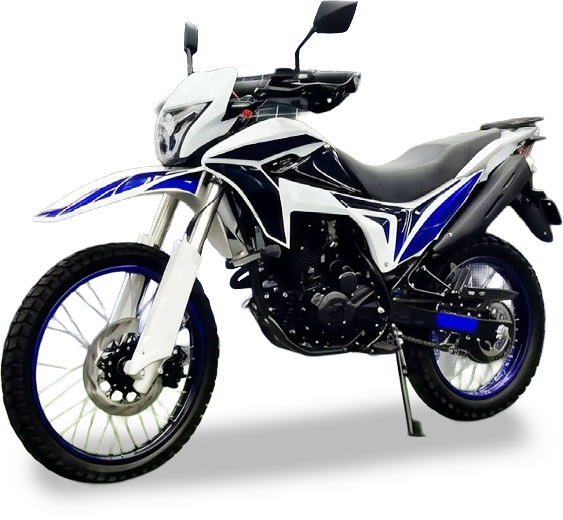 Moto REX TR250 azul